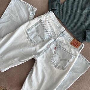 Levi's Sky Blue Denim Jeans